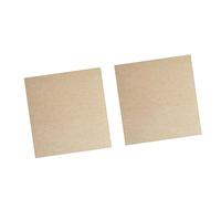 Fenteer 2 Pieces Felt Bulletin Boards Push Pin Board Creative Sturdy Cork Board Wall Organizer for Home Office Walls Classroom Decor, Camel 30x30cm