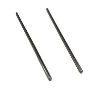 Fenteer 2 Pieces Guitar Rods Neck Adjuster, Stainless Steel, Portable, Musical Instrument Repair Tools, Luthier Tools, Silver
