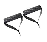 Fenteer 2 Pieces Gym Handles Tricep Rope Press Exercise Equipment Home Gym Accessory Attachment Multi Push Pull Pull up Handles