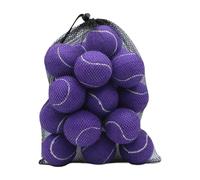 Fenteer 20 Pack Tennis Balls for Training And Exercise 2.52 Inch Diameter Balls for Outdoor Activities, Purple