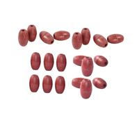 Fenteer 20 Pieces Rope Float Canoe and Kayak Anchor Float Kayaking Boat Buoy Ball Deep Water Fishing Marker for Swim Lane Sea Channel