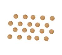 Fenteer 20 Pieces Trumpet Cork Pads Trumpet Repairing Cork Pads Assembly Portable Parts for Cornet Wind Instrument Saxophone Trombone, L