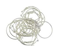 Fenteer 20pcs Large Round Circle Earring Hoops 30mm Jewelry Making Findings, as described