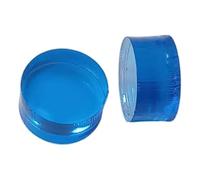 Fenteer 2Pcs Break Jump Tip Replacement Hard Repair Billiard Accessories Billiard Pool Cue Tip Diameter 14.6mm for Pool Player Sports, Blue