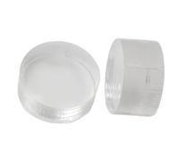 Fenteer 2Pcs Break Jump Tip Replacement Hard Repair Billiard Accessories Billiard Pool Cue Tip Diameter 14.6mm for Pool Player Sports, Clear