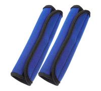Fenteer 2Pcs Pull up Bar Grips Cover Pads Neoprene Luggage Handle Wraps Handle Grips for Workout Barbell Doorway Chin up Bar Dumbbell, Blue