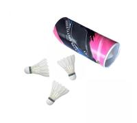 Fenteer 2x 3 Piece Badminton Shuttlecock Duck Feather Badminton Birdie Badminton Ball Game