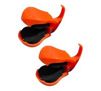 Fenteer 2x Fishing Rod Fixed Balls Tackle Holders Portable Pole Fixed Keeper Non Slip Fishing Rod Straps Protection Straps for River, Orange