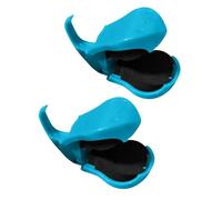 Fenteer 2x Fishing Rod Fixed Balls Tackle Holders Portable Pole Fixed Keeper Non Slip Fishing Rod Straps Protection Straps for River, Blue