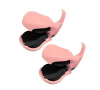 Fenteer 2x Fishing Rod Fixed Balls Tackle Holders Portable Pole Fixed Keeper Non Slip Fishing Rod Straps Protection Straps for River, Pink
