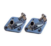 Fenteer 2x Floor Tom Drum Leg Brackets Racks Support Replacement Portable Repairing Stand Sturdy Easy Installation Drum Holders Bases