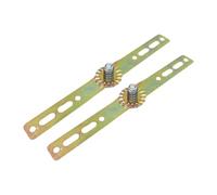 Fenteer 2X Sofa Hinges Sofa Connectors Easy Installation Fasteners Heavy Duty Adjustable Hinges Hardware for Bed Home Cupboard Office