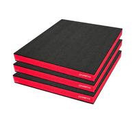 Fenteer 3 Pieces Tool Box Foam Inserts, Foam Sheets, Anti Slip, Portable Reusable Hard Case Storage Sheets Liners for DIY Crafts, 40x30x3.8 cm