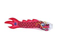 Fenteer 5 Options 70cm Dragon Windsock Carp Flag Kite Streamer Hanging Decor Waterproof Satin Cloth, Rose Red