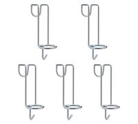 Fenteer 5x Horse Bucket Hooks Equestrian Bucket Hook feed Bucket Horse Care Horse Stall Accessories Metal Bucket Hangers Fence Hooks