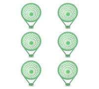 Fenteer 6Pcs Bird Nesting Bowl Green Hatching Tool Easy Use Accessories Hanging Breeding Cage Pigeon Nest Storage Container for Home, S