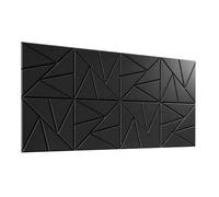 Fenteer 8 Pieces Acoustical Soundproof Panels Quick Installation Decorative Panels for Home