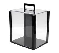 Fenteer Acrylic Chip Case Chip Holder Transparent Games Accessories Carrying Case Container for Club Commercial Activities Game Room, Empty Case