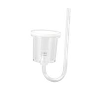 Fenteer Acrylic CO2 Diffuser Atomizer Clear Simple Assembly Aquarium CO2 System Fish Tank Bubble Diffuser for Aquascape Desk Office, L