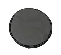 Fenteer African Drum Skin Cover Protection Cover Sound Absorbing Dustproof Quiet Practice Mute Pad Black Practical Saver Sleeve, 12in