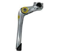 Fenteer Aluminum Alloy Bike Quill Stem, Adjustable Quill Stem, Bike Accessory,Handle Bar Riser Cycling Handlebar Riser, Silver