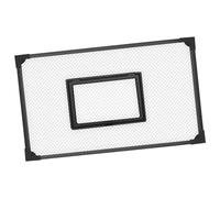 Fenteer Aquarium Lid DIY Fish Tank Lid Multifunctional Protective Cover Fish Tank Cover Net Lightweight Mesh Aquarium Accessories Self Assembly Anti Jumping Fish Net, 60cmx30cm