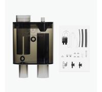 Fenteer Aquarium Overflow Box Siphon Hang on Overflow Box Compact Convenient High Performance Easy Installation Fish Tank Accessories, Black