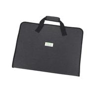 Fenteer Art Portfolio Bag Storage Bag Organizer Artwork Storage Case Portfolio Folder for Outdoor Drawing Poster Board Craft Supplies