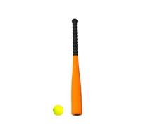 Fenteer Baseball with Ball Developing Skills Baseball Training EVA for Girls Boys Practice Indoor Backyard Outdoor Activities, Orange