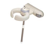 Fenteer Bath Stand Portable Strong Suction Cups Bath Standing Support with Handle Support Rod for Tub Infants Kids, Style B