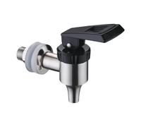 Fenteer Beverage Dispenser Spigot Spout Stainless Steel Food Grade Water Pitcher Faucet Tap for Bar Home Restaurant Cafe Refrigerator