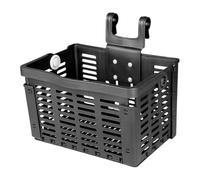 Fenteer Bike Basket Cargo Rack Lightweight Pannier Shopping Holder Foldable Vegetable Basket for Pet Luggage Road Bike Dog Mount