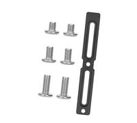 Fenteer Bike Bottle Cage Adapter Quick Installation Accessories Simple Versatile Bottle Cage Mount for Outdoor Mountain Bikes, Black 13.3cm