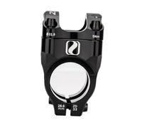 Fenteer Bike Stem Handlebar Diameter 1.25inch Fork Diameter 1.13" Repair Handlebar Stem Direct Replace for Downhill Bikes BMX, Black