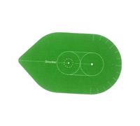 Fenteer Billiard Aiming Sticker Billiard Stroke Train Exerciser Professional Versatile Portable Pool Cue Practice Tool for Outdoor