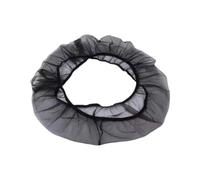 Fenteer Bird Cage Mesh Cover Pet Bird Net Cover Protection Universal Parrot Cage Catcher Cover Birdcage Skirt for Bluebirds Parakeet, Black, 25cm