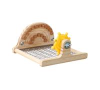 Fenteer Bird Perch Playground Birdcage Accessories Play Lightweight Parrot Stand Pet Parrots Playstand for Parakeet Hamster