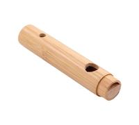 Fenteer Bird Whistle Wooden Caller Toy Simple Musical Owl Whistle Portable Birds Lovers Gift 11.5cm Small for Playing Hunting Outdoor