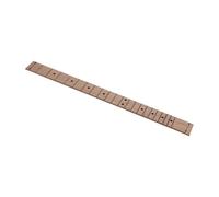 Fenteer Black Dot Electric Guitar Fretboard with Frets Sturdy Easy to Install Wooden Musical Instrument Maple Fingerboard Spare Parts