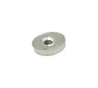 Fenteer Bottom Valve Cover for French Replacement Metal Accessory Replacement Cylinder Lower Cover Repairing Maintenance, Style A