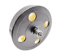 Fenteer Brake Flywheel Mechanism Replacement Smooth DIY Inner Distance over 85mm Iron 4kg for Exercise Bikes