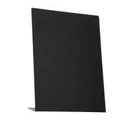 Fenteer Bulletin Board Memo Display Board Desktop Food Sign Home Decor Chalkboard Metal Easel for Cafes Kids Room Food Truck