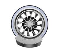 Fenteer Car Air Freshener Vent Clip Essential Oil Diffuser with Light Portable Creative Interior Scents Decoration for Camping, Clear Fragrance