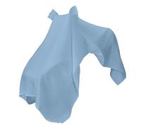 Fenteer Car Seat Cover for Girl Boy Car Seat Canopy,Lightweight,Nursing Breastfeeding,Soft Large Baby Carrier Cover Shower Gift, Blue