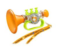 Fenteer Cartoon Whistle Toy Educational Classroom Prize Party Favors Sensory Development Blowing Trumpet Toy for Ages 2 3 4 Children