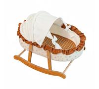 Fenteer Cat Cooling Bed Cradle Pet Lounger Nest House With Removable Cushion And Semi Enclosed Hooded Design In Wood And Foam Suitable for cats and small dogs, Cradle Cool Mat