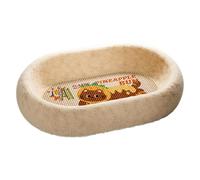 Fenteer Cat Scratcher Bed, Oval Cat Scratch Pad,Couch Nest, Basin,Kittens Scratching Board for Training Indoor Cats Grinding Claw, Sisal Material