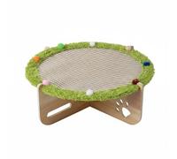 Fenteer Cat Scratching Sofa Cat Scratcher Lounge Bed Couch With Natural Sisal And Arched Shape Frame For suitable for multi cat homes calm cats daily naps, 35CM