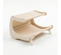 Fenteer Cat Scratching Sofa Cat Scratcher Lounge Cat Furniture Cat Lounger Cat Bed With Sturdy Construction And Short Angled Support Legs And Open Sided, style to 2