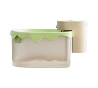 Fenteer Cat Water 2.5L Quiet Pet Supplies Travel Supply Pet Watering Bowl Automatic Water Dispenser for Small Dogs Workdays, Green